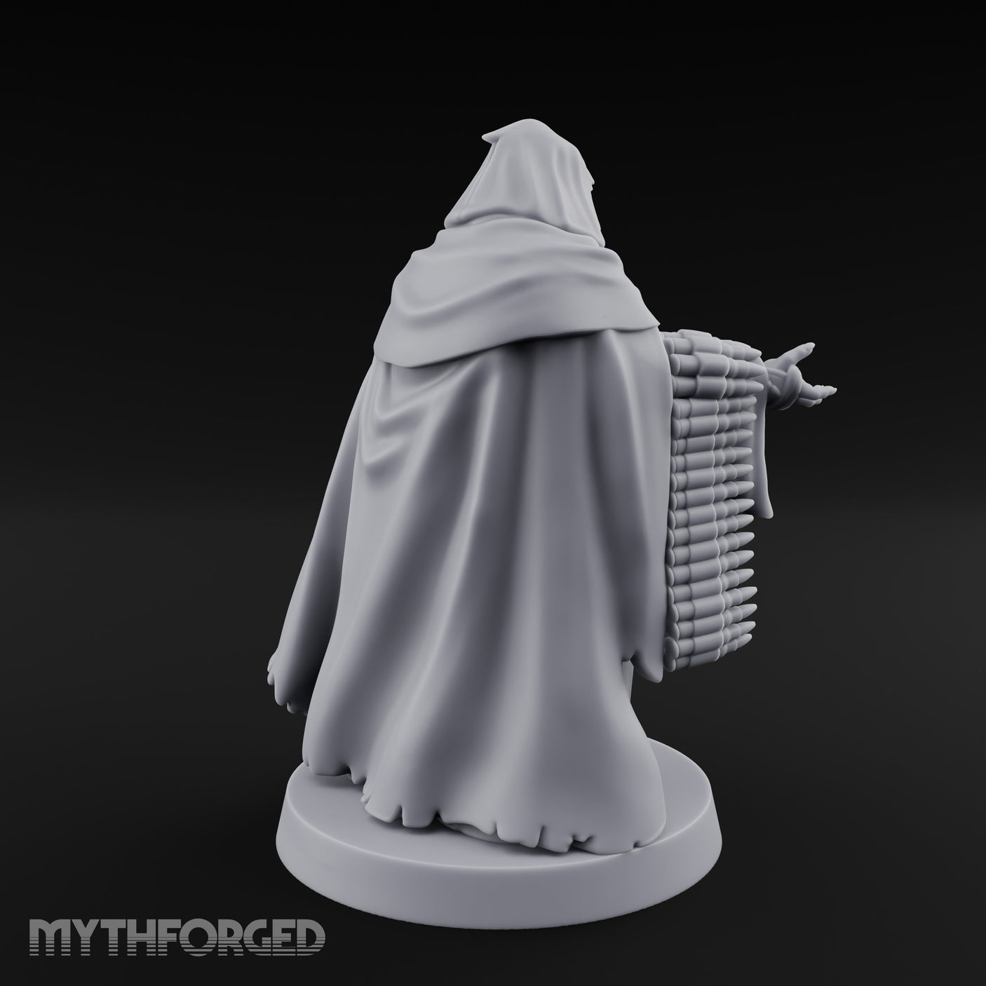 Ammo Draped Cross Bearing Human Monk gallery 7
