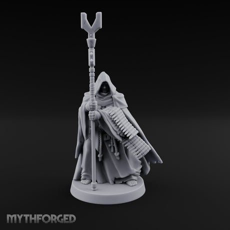 Ammo Draped Fork Staff Gripping Human Monk gallery 17
