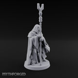 Ammo Draped Fork Staff Gripping Human Monk gallery 3
