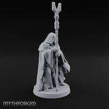 Ammo Draped Fork Staff Gripping Human Monk gallery 4