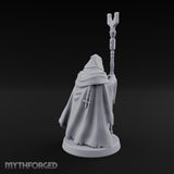 Ammo Draped Fork Staff Gripping Human Monk gallery 7