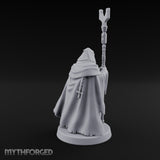 Ammo Draped Fork Staff Gripping Human Monk gallery 8