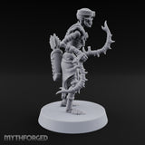 Dust and Sandstone Silence Skeleton Warrior A — Bow & Arrows