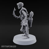 Dust and Sandstone Silence Skeleton Warrior A — Bow & Arrows