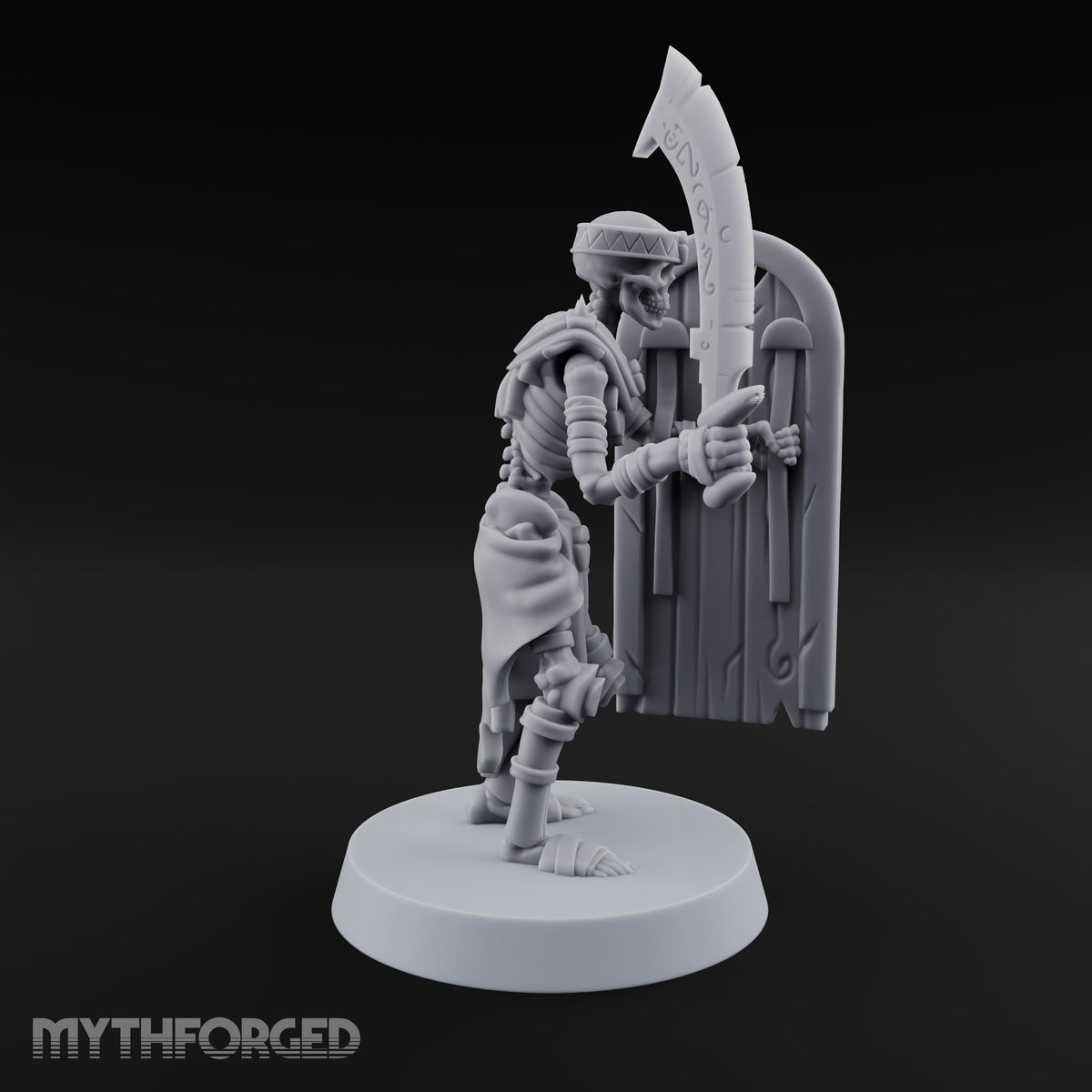Dust and Sandstone Silence Skeleton Warriors — A · Sword & Shield + Sword & Shield