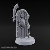 Dust and Sandstone Silence Skeleton Warrior A — Sword & Shield