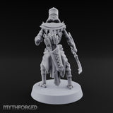 Dust and Sandstone Silence Skeleton Warrior B — Bow & Arrows