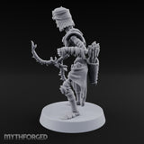 Dust and Sandstone Silence Skeleton Warrior B — Bow & Arrows