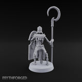 Dust and Sandstone Silence Skeleton Warrior B — Spear & Shield