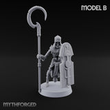 Dust and Sandstone Silence Skeleton Warriors — B · Spear & Shield + Spear & Shield