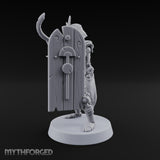 Dust and Sandstone Silence Skeleton Warrior C — Sword & Shield