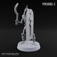 Dust and Sandstone Silence Skeleton Warrior C — Sword & Shield