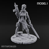 Loaded Barrels Human Mercenary J