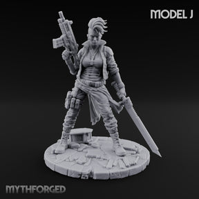 Loaded Barrels Human Mercenary J