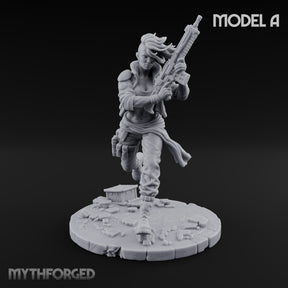Loaded Barrels Human Mercenary A