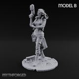 Loaded Barrels Human Mercenary B