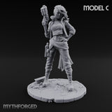 Loaded Barrels Human Mercenary C