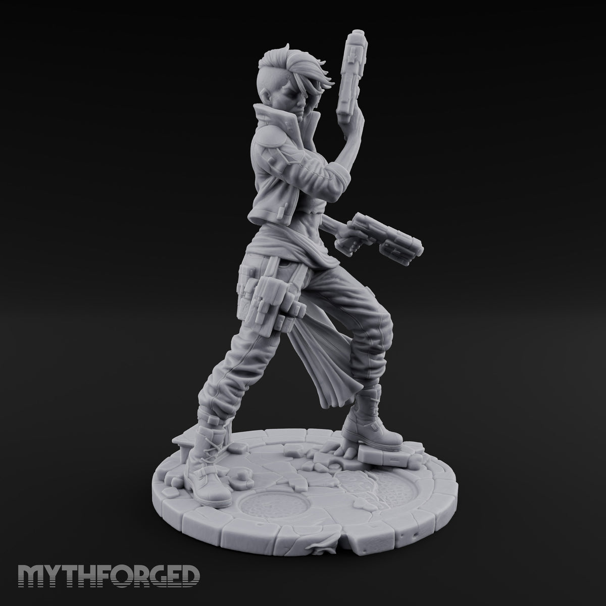 Loaded Barrels Human Mercenary D