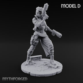 Loaded Barrels Human Mercenary D