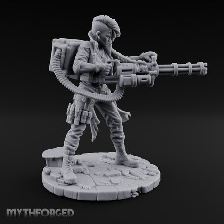 Loaded Barrels Human Mercenary H