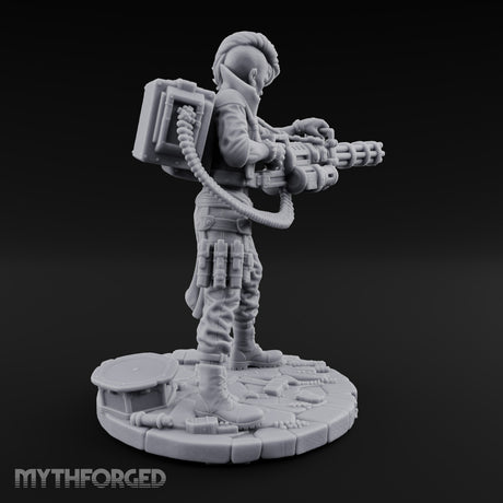 Loaded Barrels Human Mercenary H