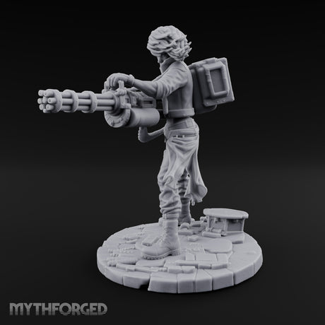 Loaded Barrels Human Mercenary H
