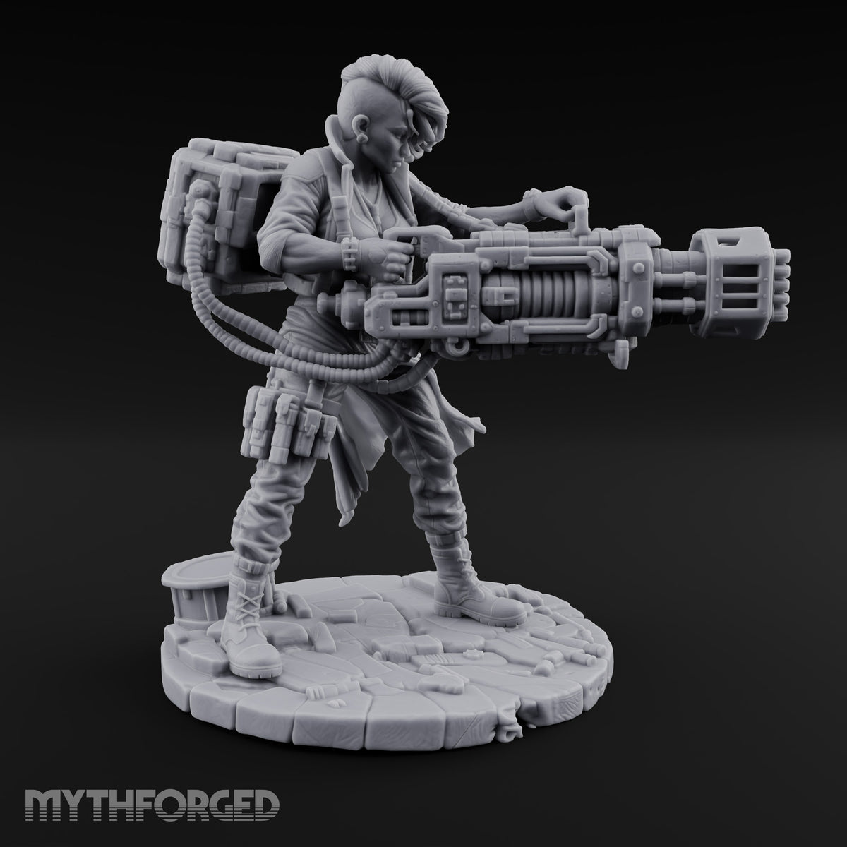 Loaded Barrels Human Mercenary I