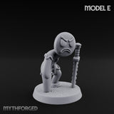 Angry Brawling Gingerbread Warrior E Miniature for Dungeons and Dragons, Pathfinder or other TTRPGs