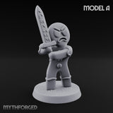 Angry Brawling Gingerbread Warriors Miniature for Dungeons and Dragons, Pathfinder or other TTRPGs