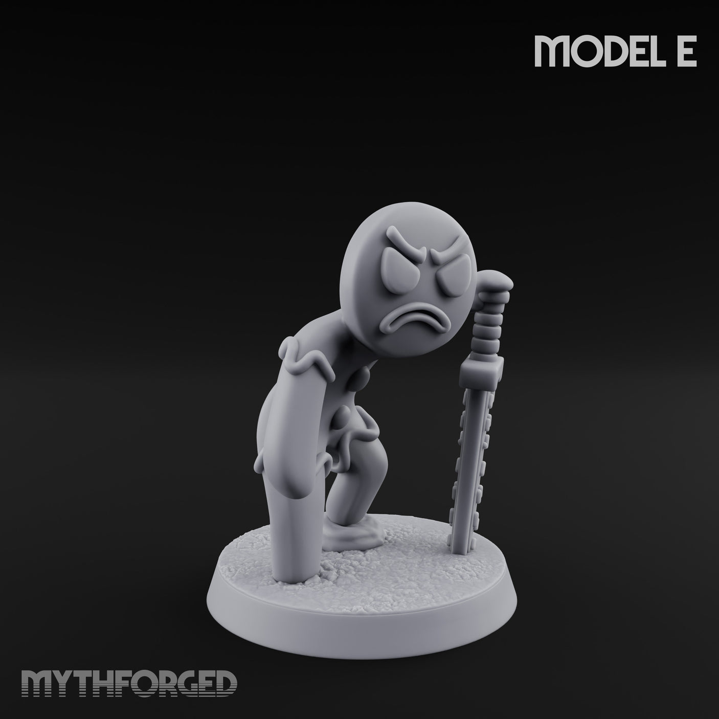 Angry Brawling Gingerbread Warriors Miniature for Dungeons and Dragons, Pathfinder or other TTRPGs