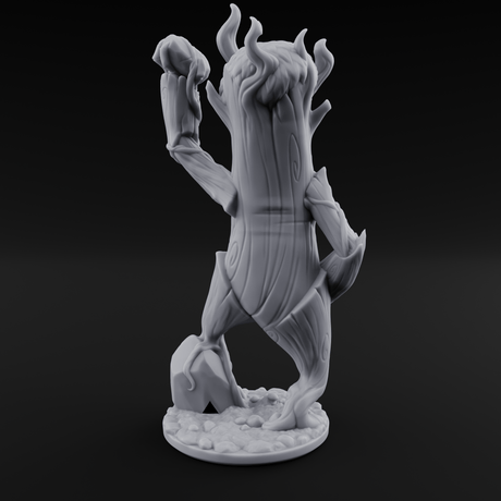 Branches Raised Triumphant Treant Warden Miniature for Dungeons and Dragons, Pathfinder or other TTRPGs