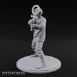 Ankh Brandishing Human Fanatic Miniature for Dungeons and Dragons, Pathfinder or other TTRPGs