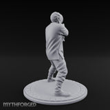 Ankh Brandishing Human Fanatic Miniature for Dungeons and Dragons, Pathfinder or other TTRPGs