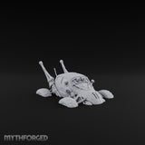 Antenna-Bristling Chunky-Wheeled Scout Buggy Miniature for Dungeons and Dragons, Pathfinder or other TTRPGs