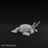 Antenna-Bristling Chunky-Wheeled Scout Buggy Miniature for Dungeons and Dragons, Pathfinder or other TTRPGs
