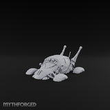 Antenna-Bristling Chunky-Wheeled Scout Buggy Miniature for Dungeons and Dragons, Pathfinder or other TTRPGs