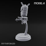 Antenna Topped Hovering Automaton Sentinel A Miniature for Dungeons and Dragons, Pathfinder or other TTRPGs