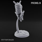 Antenna Topped Hovering Automaton Sentinel B Miniature for Dungeons and Dragons, Pathfinder or other TTRPGs