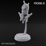Antenna Topped Hovering Automaton Sentinel B Miniature for Dungeons and Dragons, Pathfinder or other TTRPGs