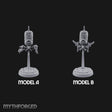 Antenna Topped Hovering Automaton Sentinels Miniature for Dungeons and Dragons, Pathfinder or other TTRPGs