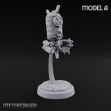 Antenna Topped Hovering Automaton Sentinels Miniature for Dungeons and Dragons, Pathfinder or other TTRPGs