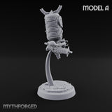 Antenna Topped Hovering Automaton Sentinels Miniature for Dungeons and Dragons, Pathfinder or other TTRPGs