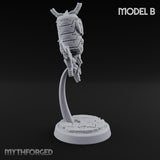 Antenna Topped Hovering Automaton Sentinels Miniature for Dungeons and Dragons, Pathfinder or other TTRPGs