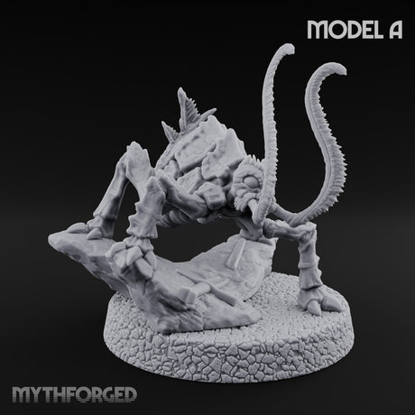 Antennae Twitching Rust Monster A Miniature for Dungeons and Dragons, Pathfinder or other TTRPGs