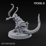 Antennae Twitching Rust Monster B Miniature for Dungeons and Dragons, Pathfinder or other TTRPGs
