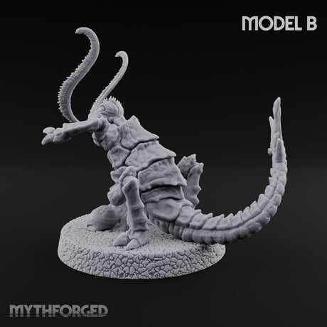 Antennae Twitching Rust Monster B Miniature for Dungeons and Dragons, Pathfinder or other TTRPGs