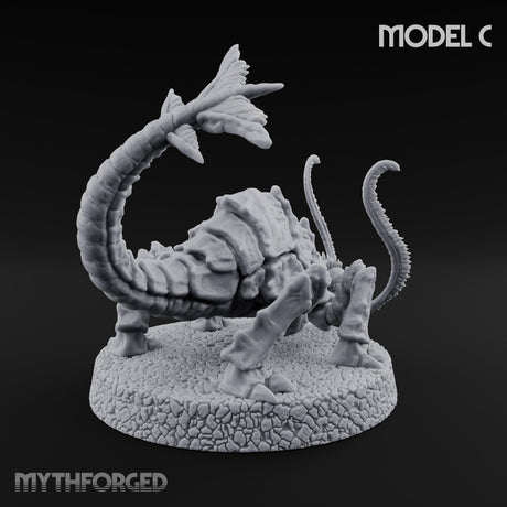 Antennae Twitching Rust Monster C Miniature for Dungeons and Dragons, Pathfinder or other TTRPGs