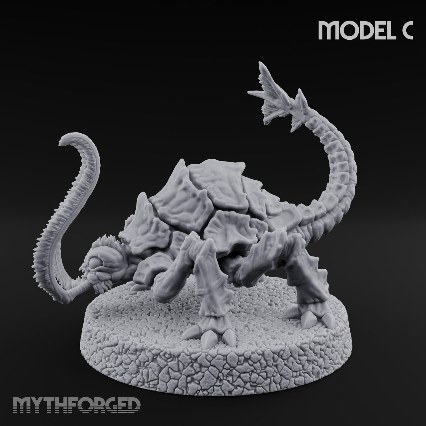 Antennae Twitching Rust Monster C Miniature for Dungeons and Dragons, Pathfinder or other TTRPGs