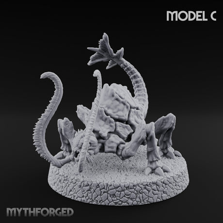 Antennae Twitching Rust Monster C Miniature for Dungeons and Dragons, Pathfinder or other TTRPGs