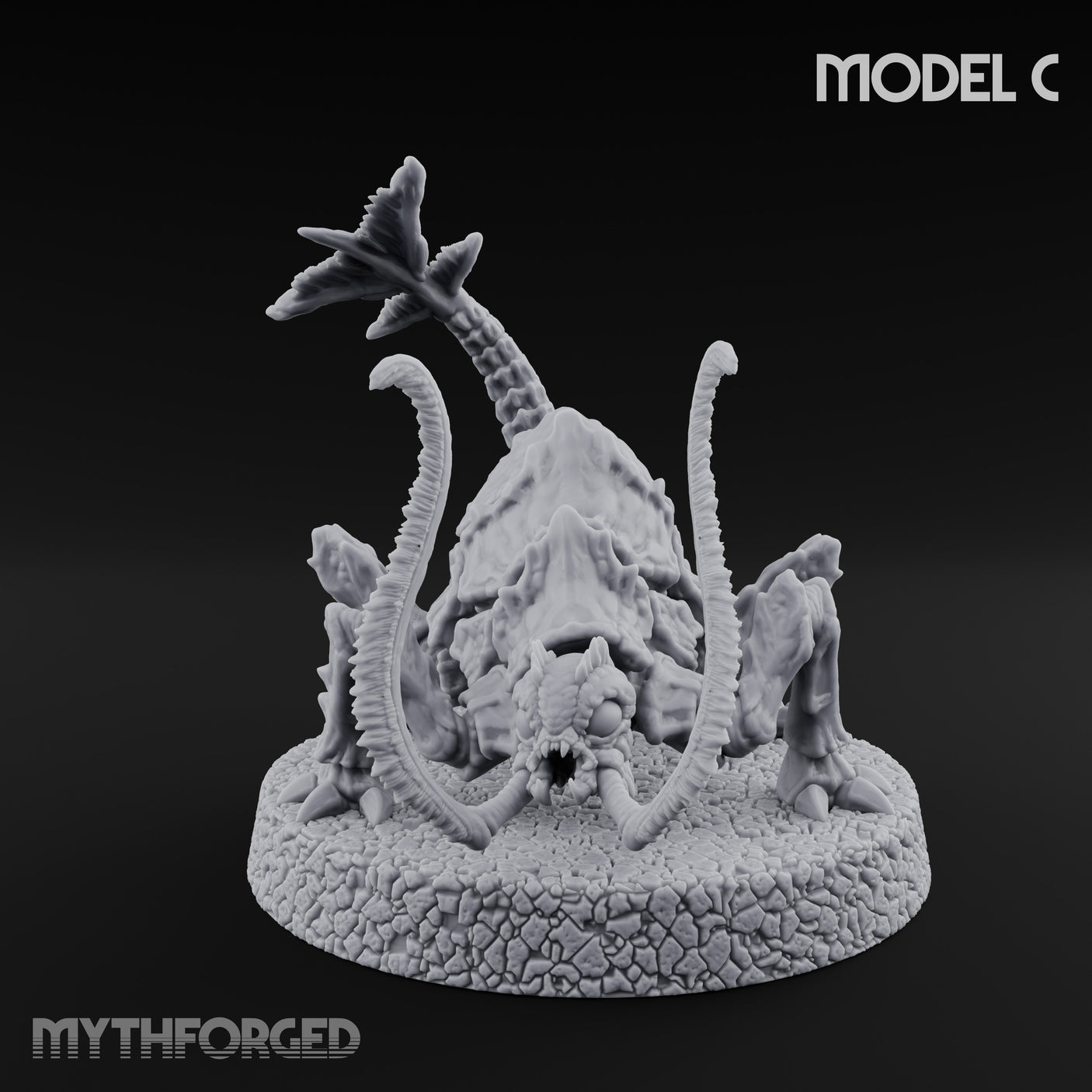Antennae Twitching Rust Monster C Miniature for Dungeons and Dragons, Pathfinder or other TTRPGs